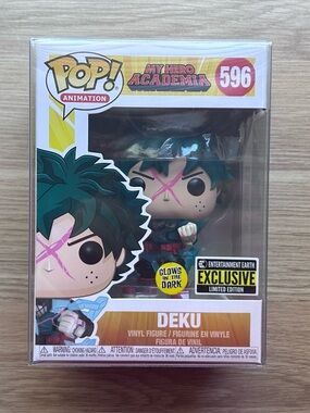 Funko Pop! Deku from My Hero Academia (Glow in the Dark) Exclusive #596